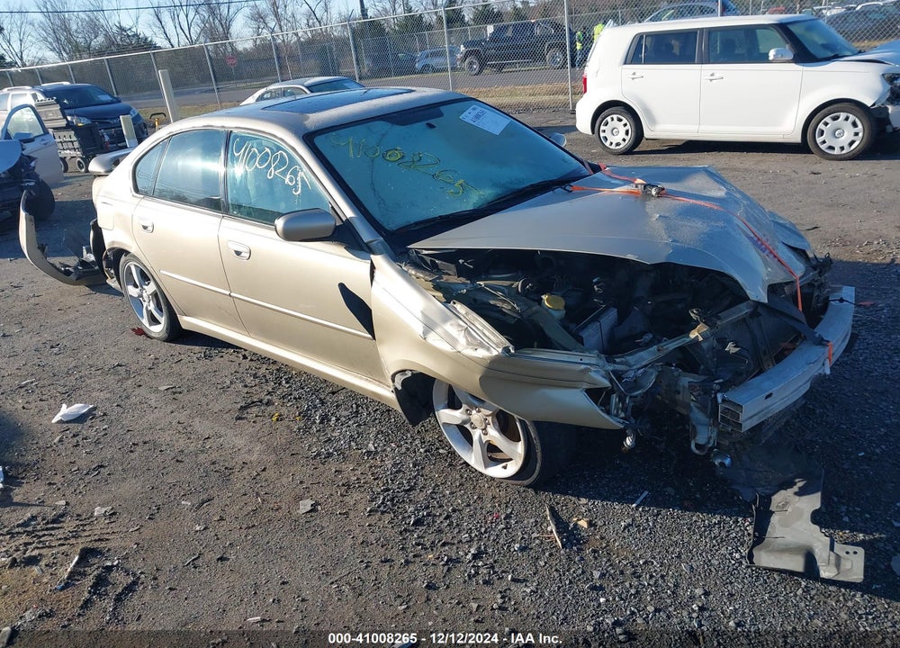 2008 SUBARU LEGACY 2.5I VIN: 4S3BL616887200620