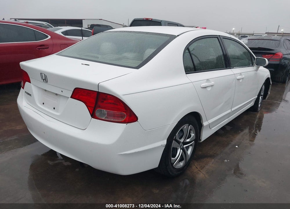 2007 HONDA CIVIC LX VIN: 1HGFA16527L002343