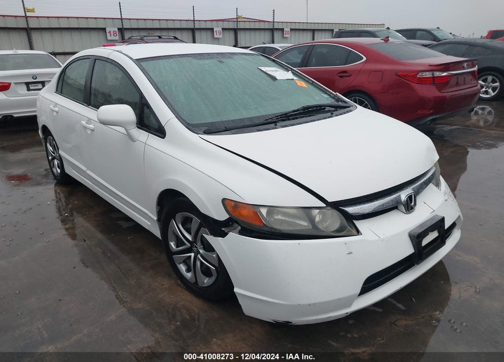 2007 HONDA CIVIC LX VIN: 1HGFA16527L002343