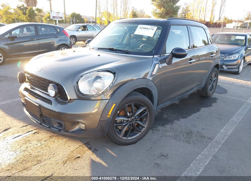 2014 MINI COUNTRYMAN COOPER S VIN: WMWZC3C58EWP52313
