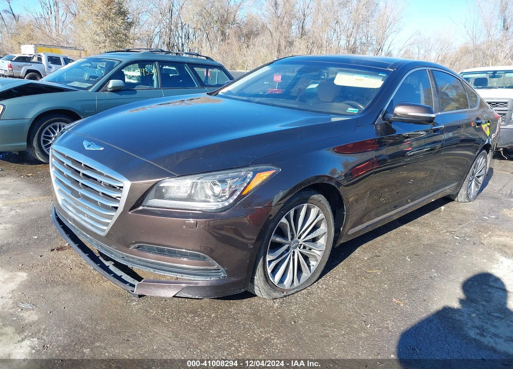 2015 HYUNDAI GENESIS VIN: KMHGN4JE4FU017978