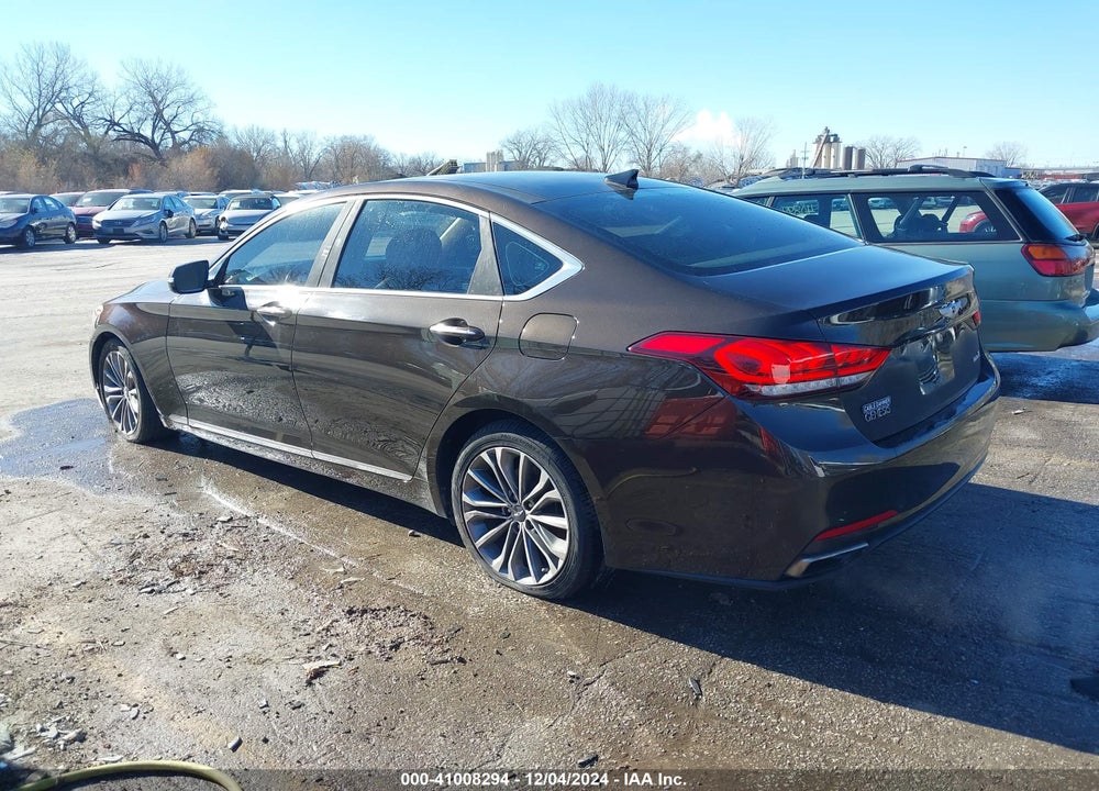 2015 HYUNDAI GENESIS VIN: KMHGN4JE4FU017978