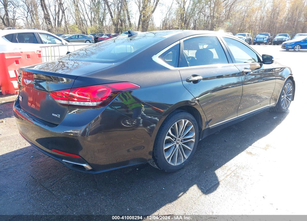 2015 HYUNDAI GENESIS VIN: KMHGN4JE4FU017978