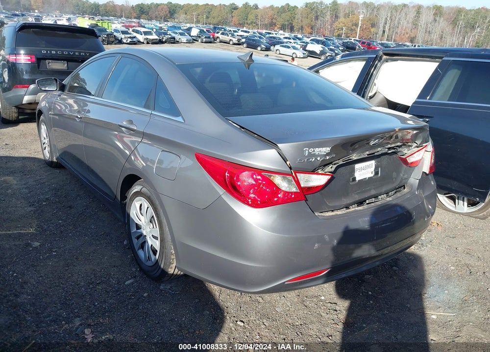 2011 HYUNDAI SONATA GLS VIN: 5NPEB4AC3BH103953