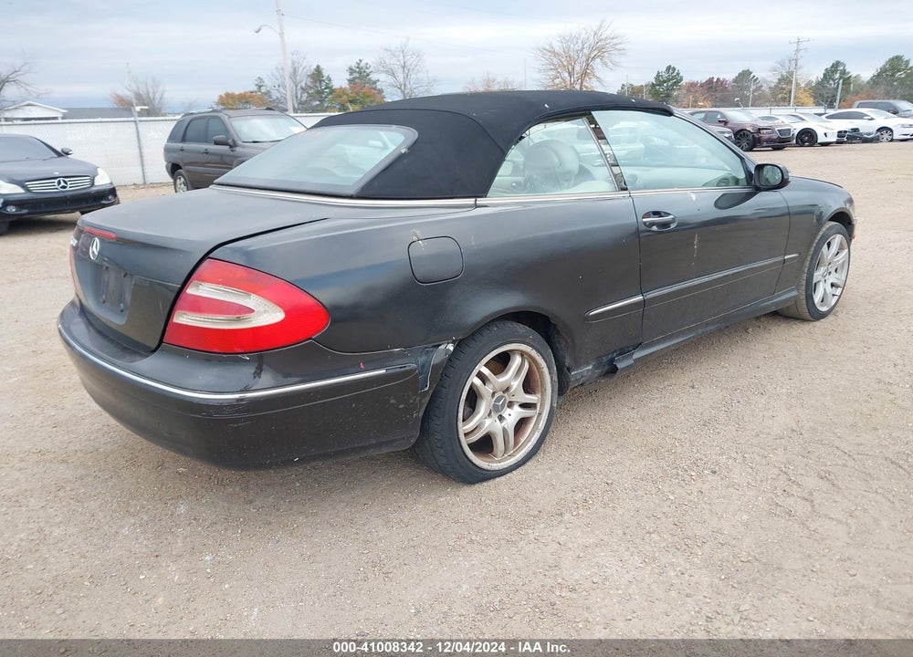 2004 MERCEDES-BENZ CLK 500 VIN: WDBTK75G84T011353