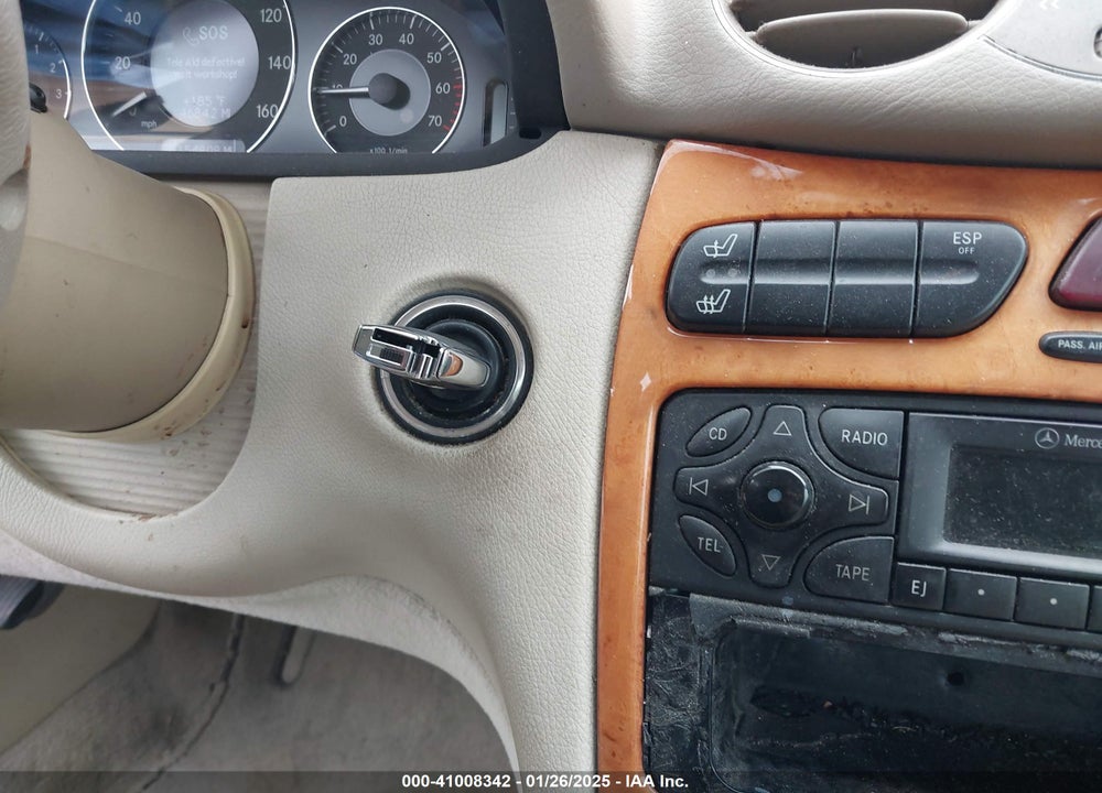 2004 MERCEDES-BENZ CLK 500 VIN: WDBTK75G84T011353