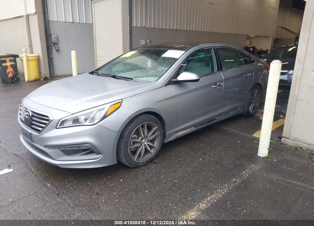 2015 HYUNDAI SONATA SPORT 2.0T VIN: 5NPE34AB1FH039809