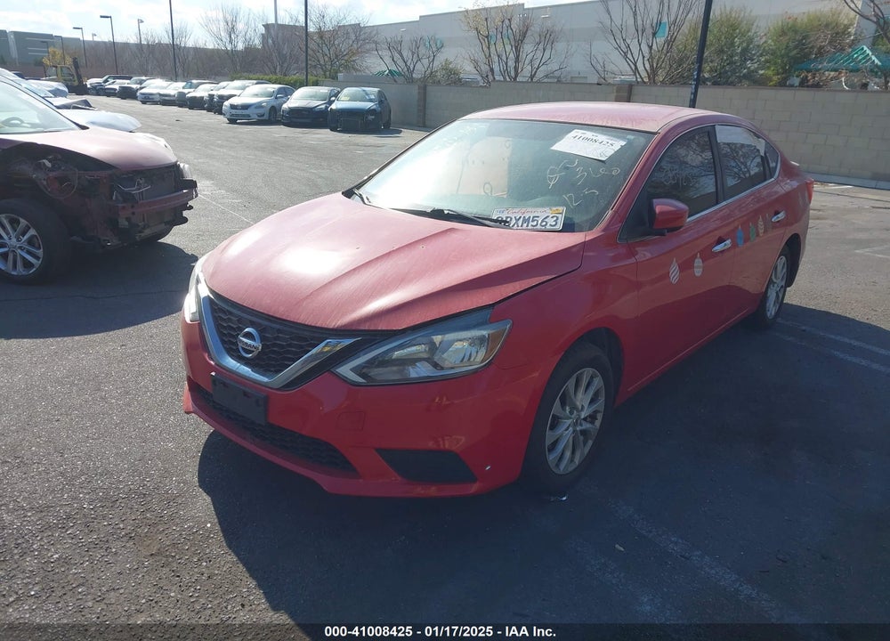 2018 NISSAN SENTRA SV VIN: 3N1AB7AP4JL617332