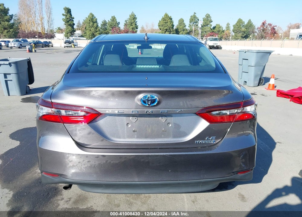 2022 TOYOTA CAMRY LE HYBRID VIN: 4T1C31AKXNU577009