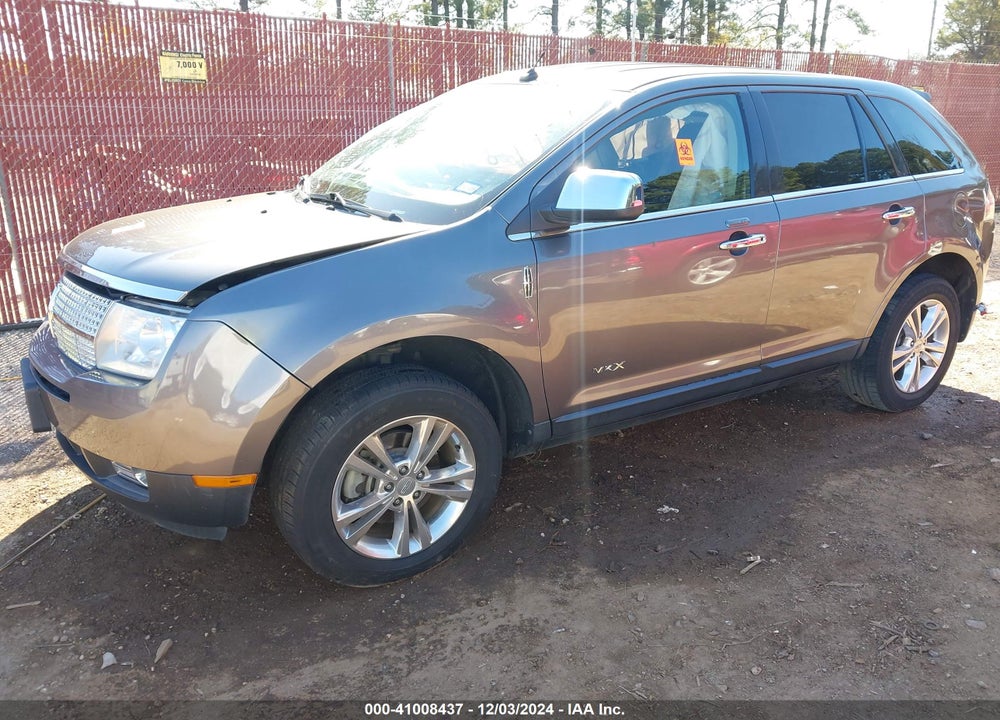 2010 LINCOLN MKX VIN: 2LMDJ6JC0ABJ09553