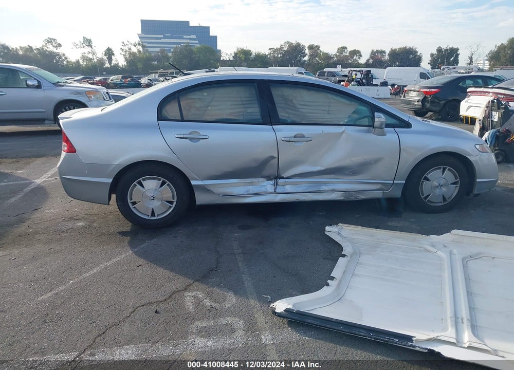 2008 HONDA CIVIC HYBRID VIN: JHMFA36258S013410