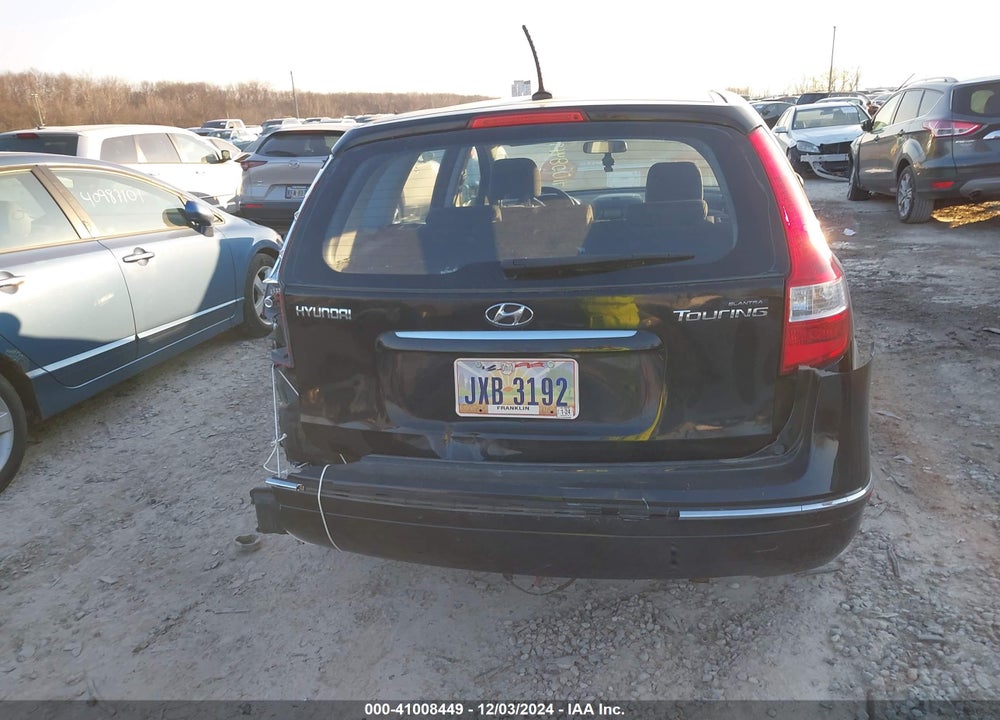 2010 HYUNDAI ELANTRA TOURING GLS VIN: KMHDB8AE5AU071740