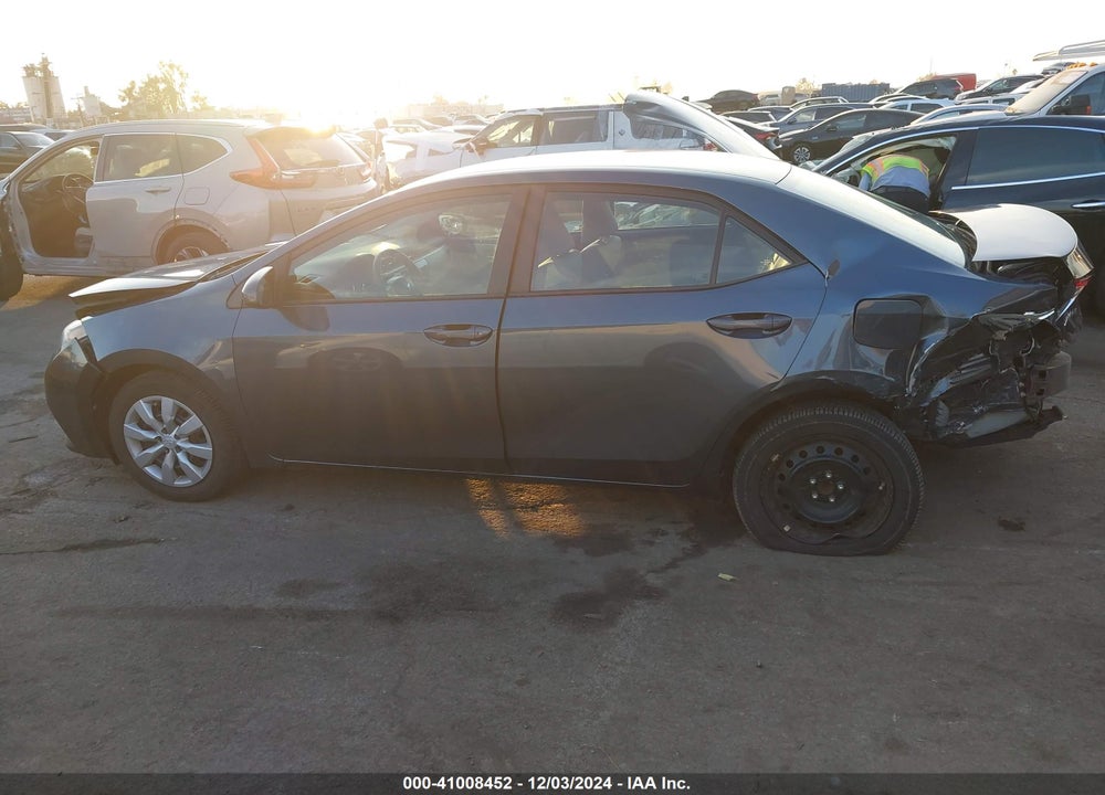 2016 TOYOTA COROLLA LE VIN: 2T1BURHE1GC601029