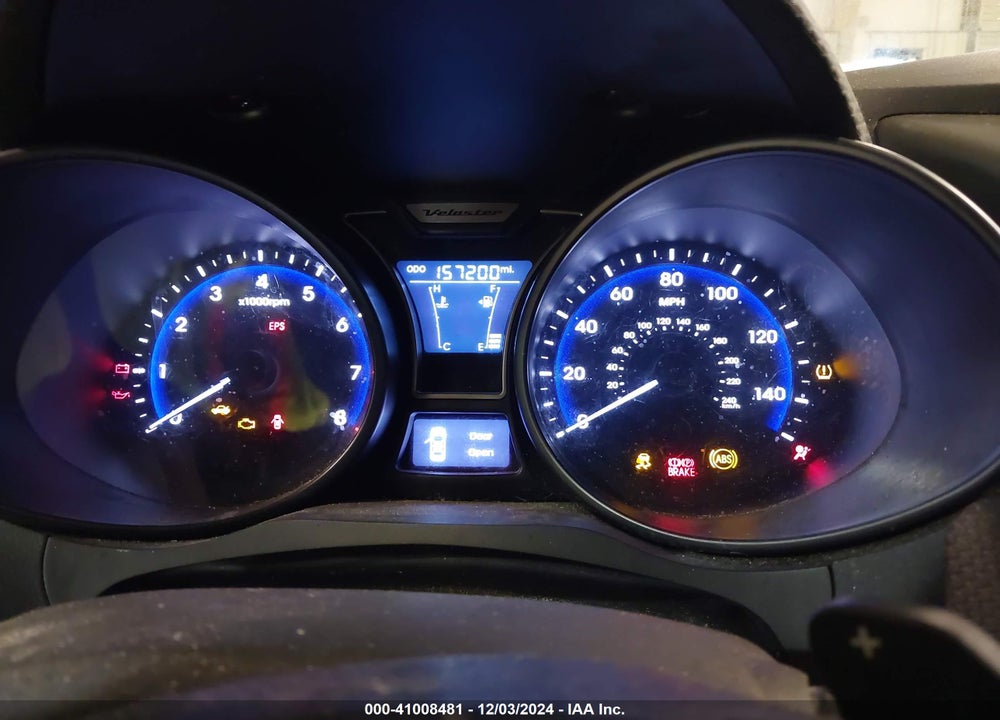 2013 HYUNDAI VELOSTER VIN: KMHTC6AE0DU167471