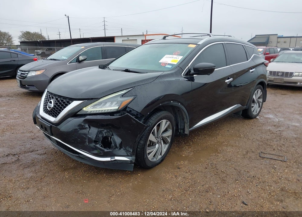 2019 NISSAN MURANO SL VIN: 5N1AZ2MJ2KN117492