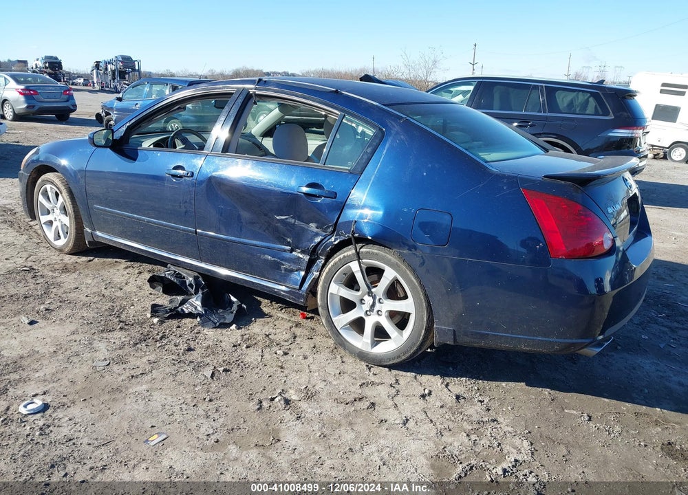 2007 NISSAN MAXIMA 3.5 SE VIN: 1N4BA41E87C805881
