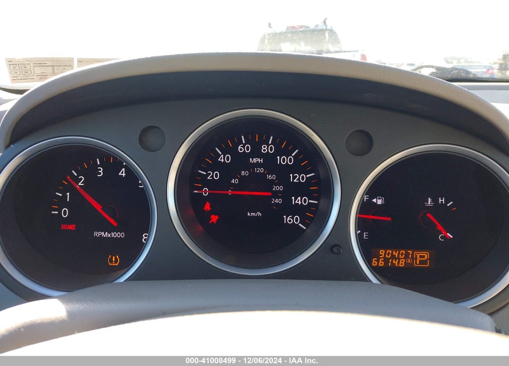 2007 NISSAN MAXIMA 3.5 SE VIN: 1N4BA41E87C805881