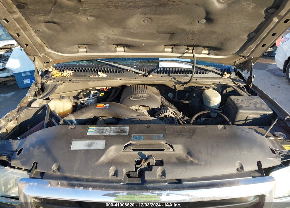 2003 GMC SIERRA 1500 SLT VIN: 1GTEK19V93Z176808