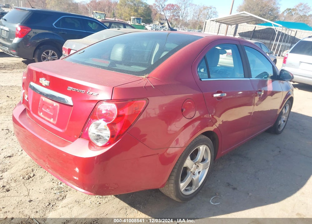 2012 CHEVROLET SONIC 2LZ VIN: 1G1JE5SH0C4114270