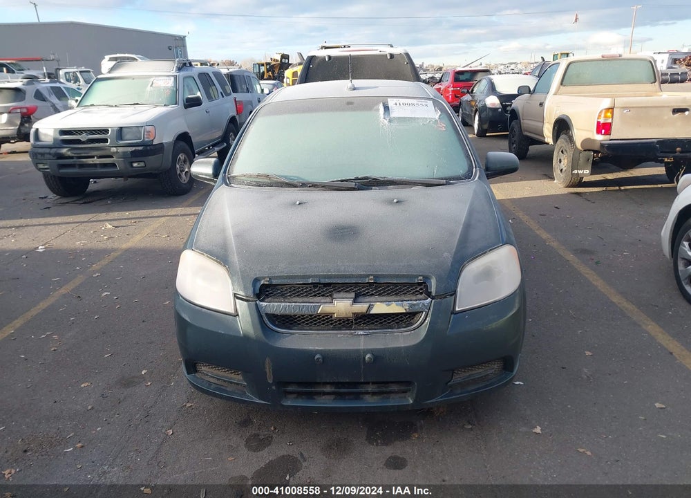2010 CHEVROLET AVEO LT VIN: KL1TD5DEXAB098651
