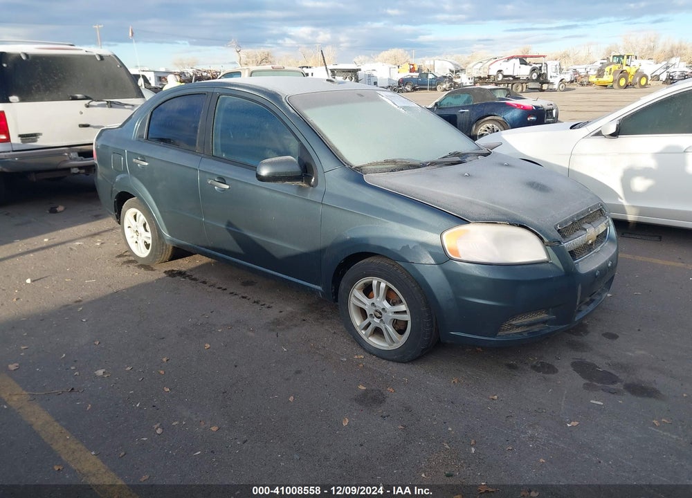 2010 CHEVROLET AVEO LT VIN: KL1TD5DEXAB098651