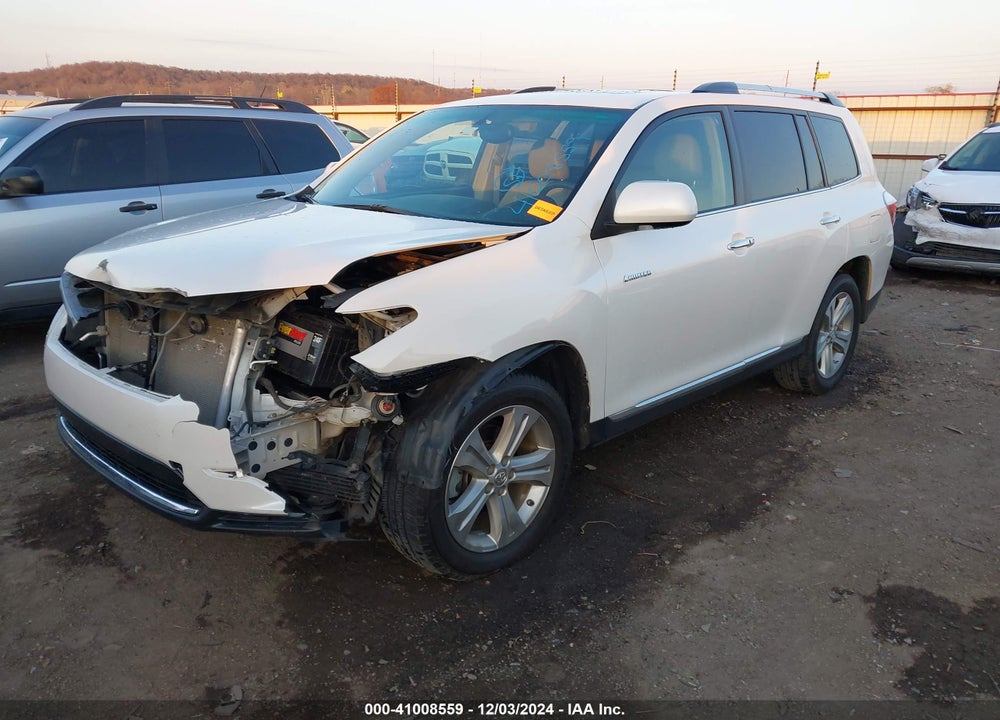 2013 TOYOTA HIGHLANDER LIMITED V6 VIN: 5TDYK3EH3DS124781