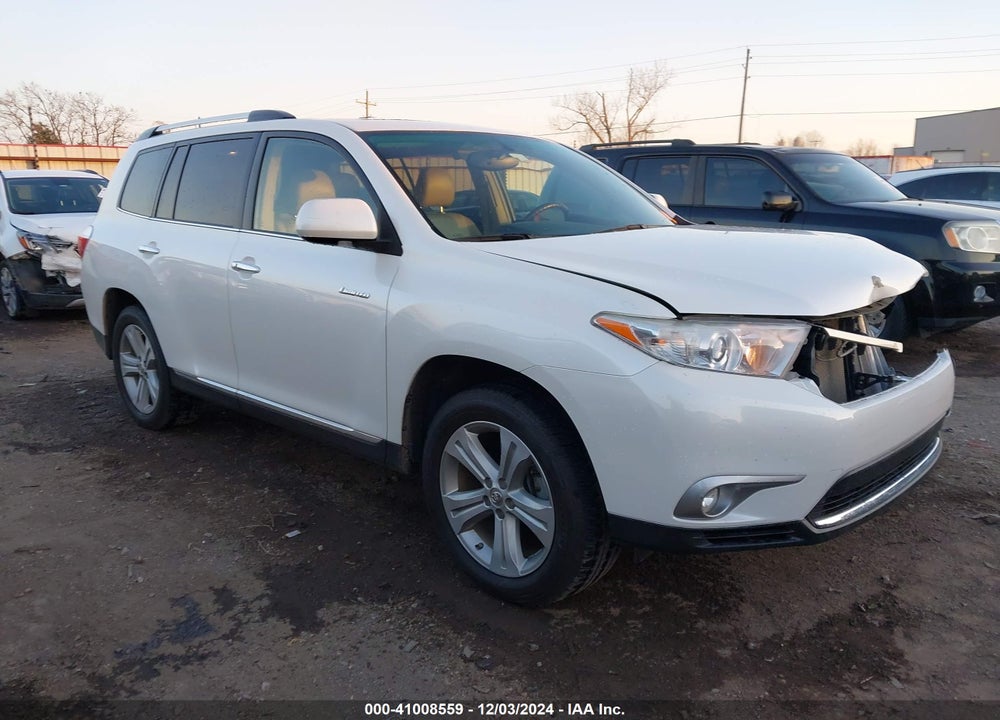 2013 TOYOTA HIGHLANDER LIMITED V6 VIN: 5TDYK3EH3DS124781