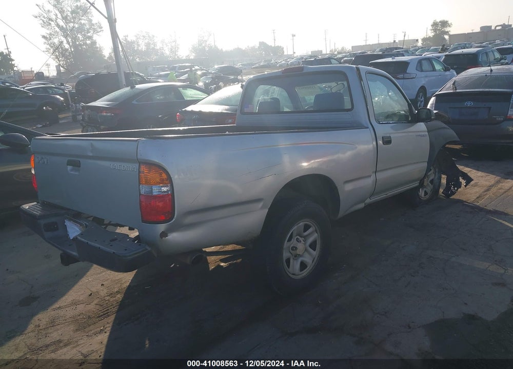 2002 TOYOTA TACOMA VIN: 5TENL42N92Z100954