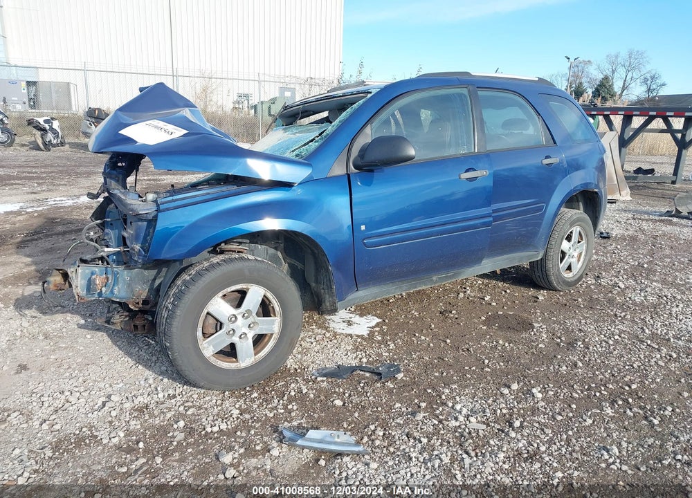 2008 CHEVROLET EQUINOX LS VIN: 2CNDL23F686289582