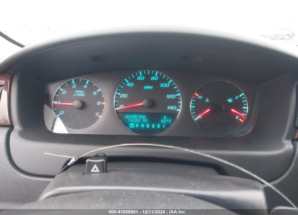 2011 CHEVROLET IMPALA LT VIN: 2G1WG5EK2B1291162