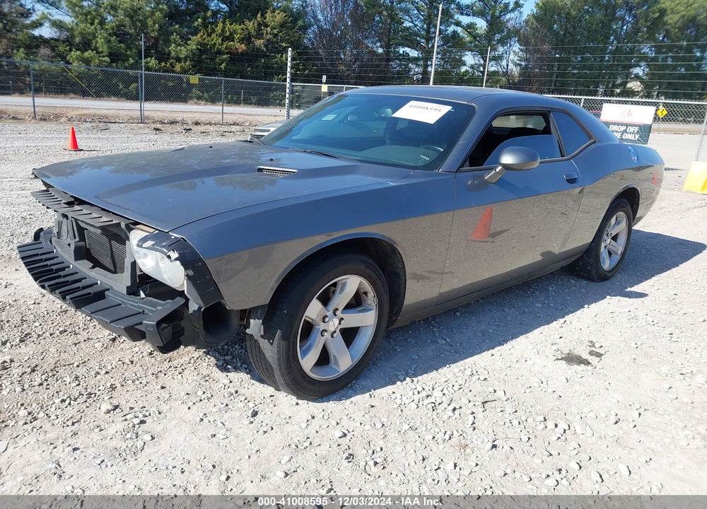 2012 DODGE CHALLENGER VIN: 2C3CDYAG1CH293312