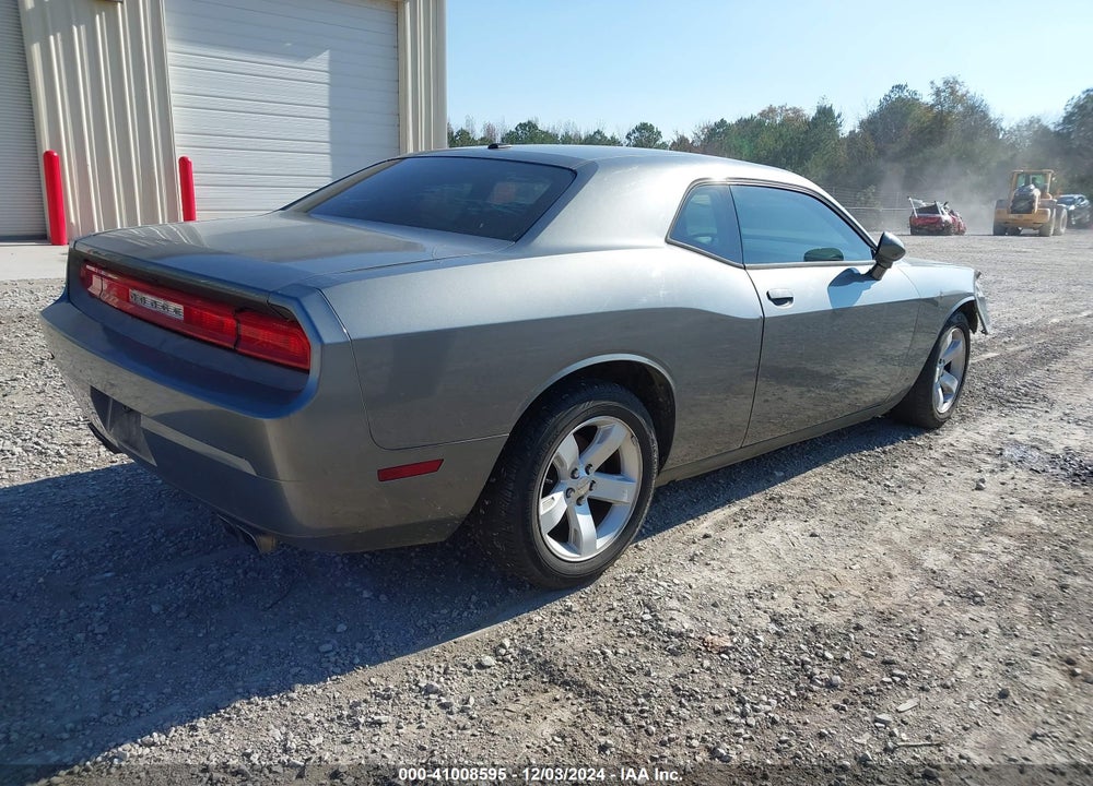 2012 DODGE CHALLENGER VIN: 2C3CDYAG1CH293312