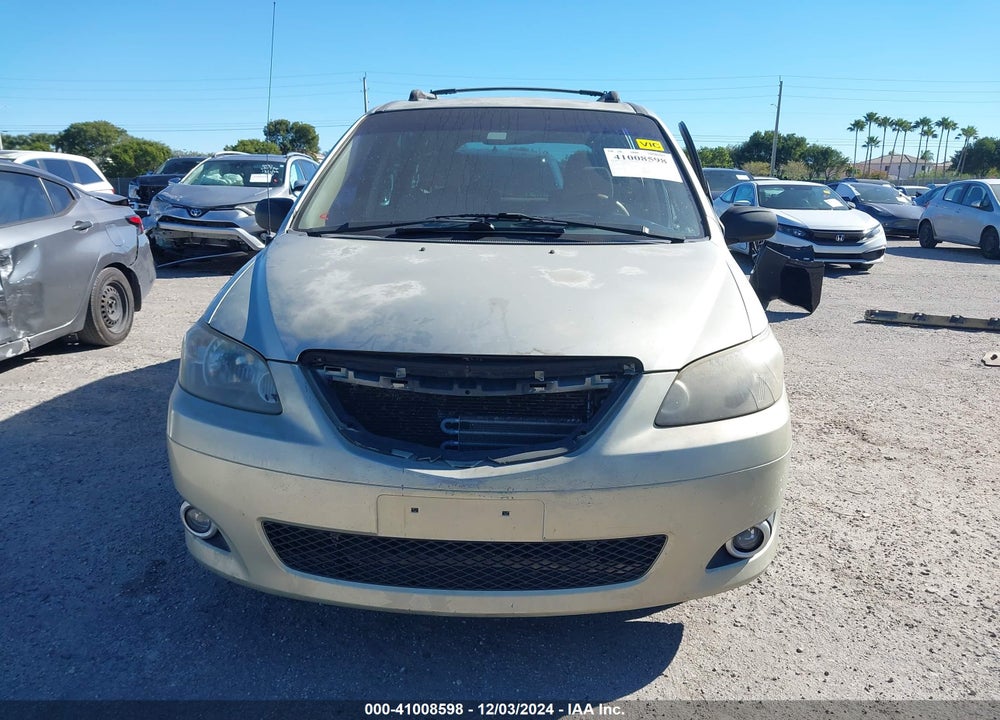 2005 MAZDA MPV LX VIN: JM3LW28A050536305