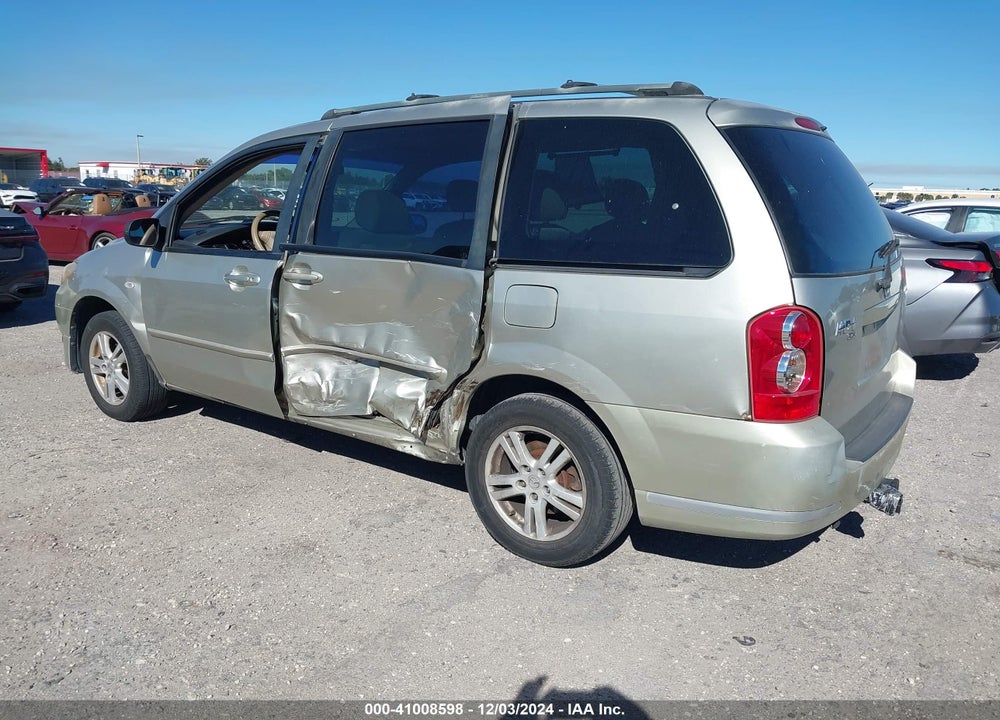 2005 MAZDA MPV LX VIN: JM3LW28A050536305