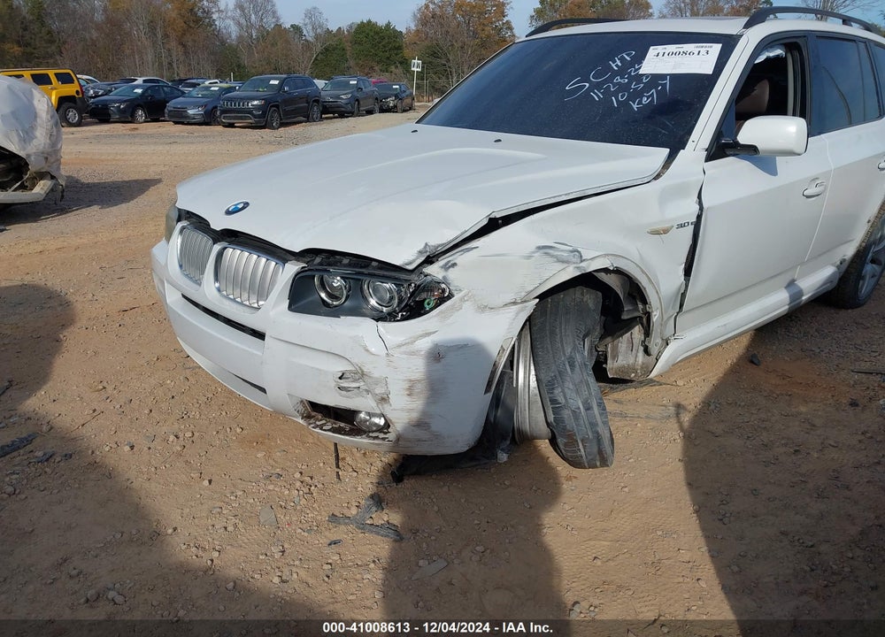 2007 BMW X3 3.0SI VIN: WBXPC93427WF28659