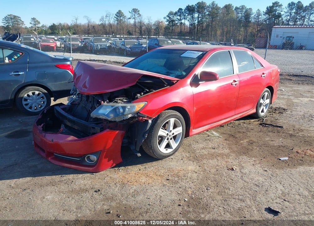 2012 TOYOTA CAMRY SE VIN: 4T1BF1FK7CU562850