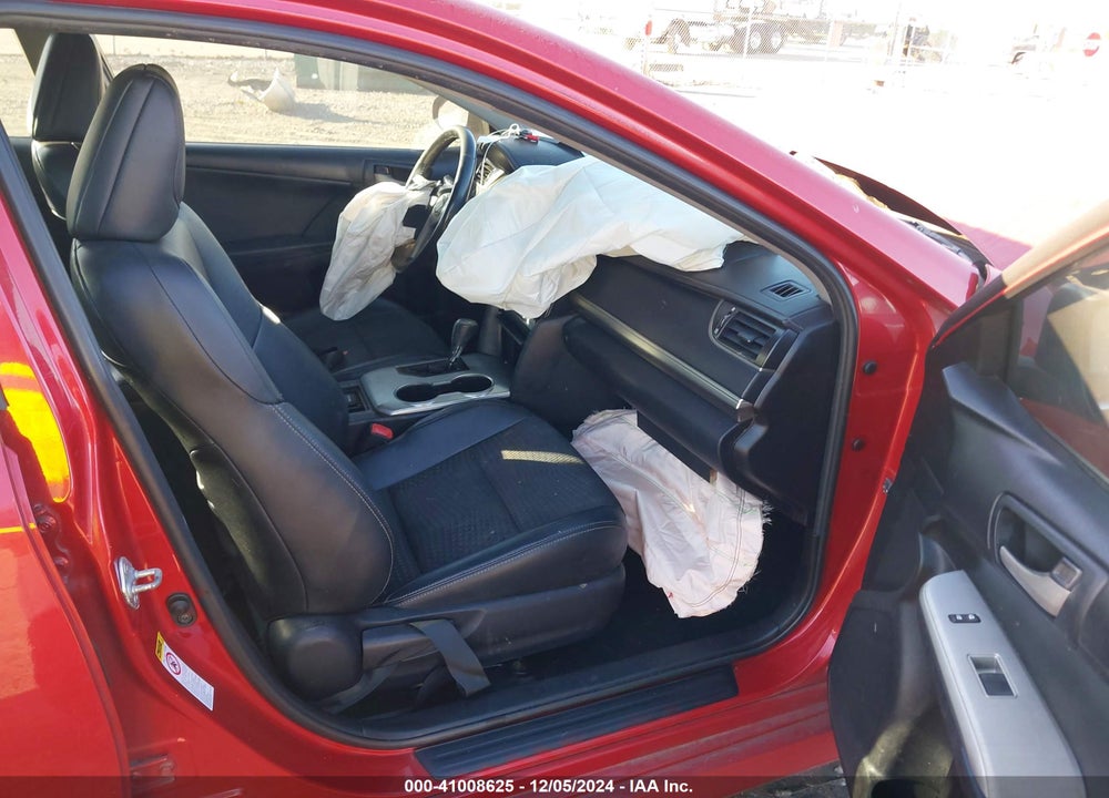 2012 TOYOTA CAMRY SE VIN: 4T1BF1FK7CU562850