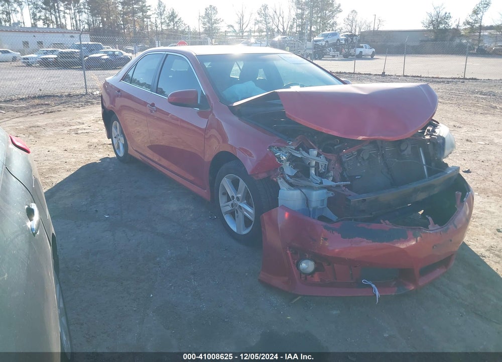 2012 TOYOTA CAMRY SE VIN: 4T1BF1FK7CU562850