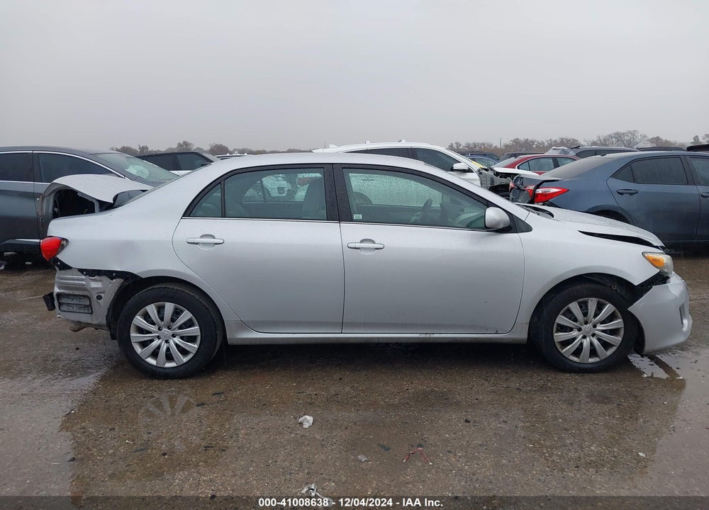 2013 TOYOTA COROLLA LE VIN: 2T1BU4EE5DC037355
