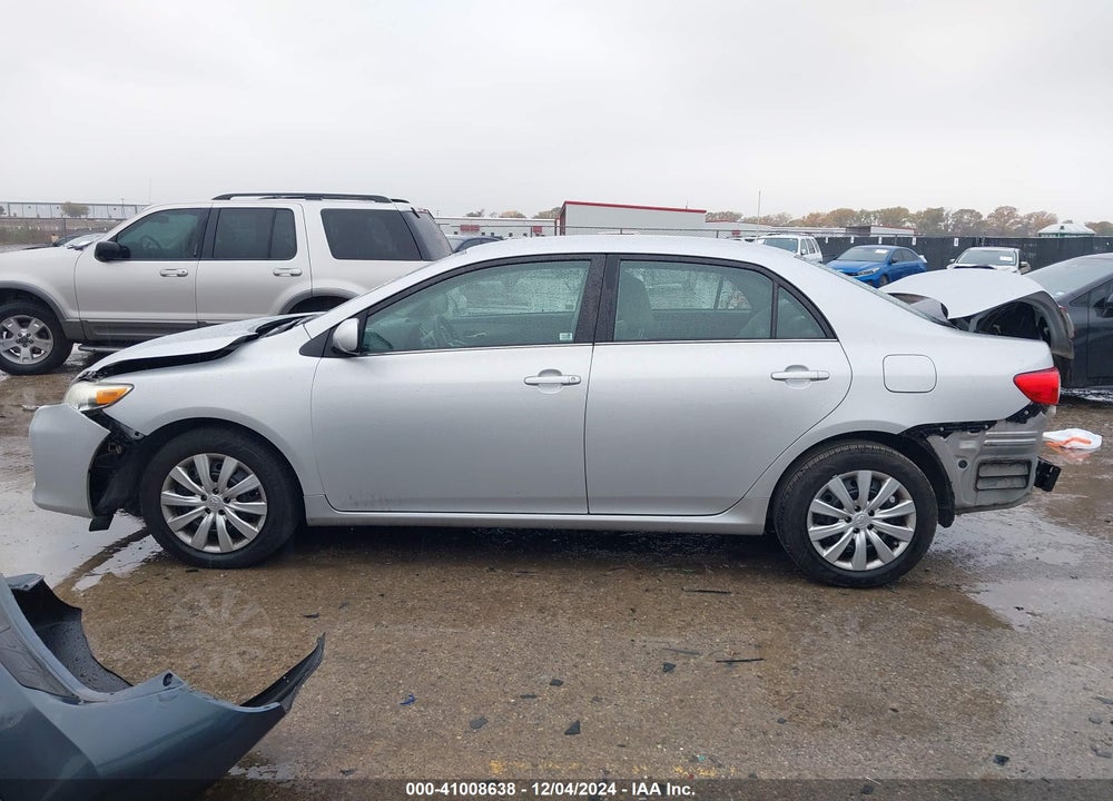 2013 TOYOTA COROLLA LE VIN: 2T1BU4EE5DC037355