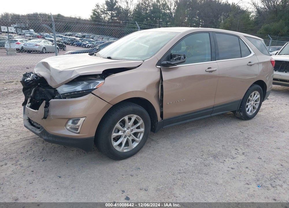 2018 CHEVROLET EQUINOX LT VIN: 2GNAXSEV3J6256875