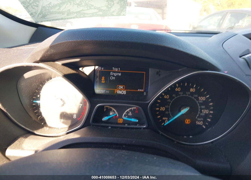 2017 FORD ESCAPE S VIN: 1FMCU0F74HUA89027
