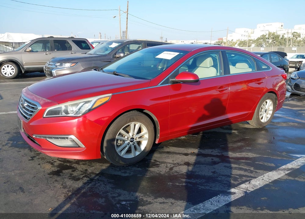 2015 HYUNDAI SONATA SE VIN: 5NPE24AF5FH140289