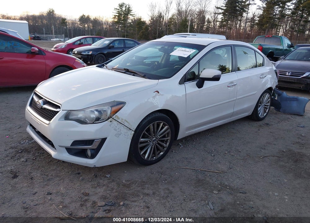 2015 SUBARU IMPREZA VIN: JF1GJAM63FH007167