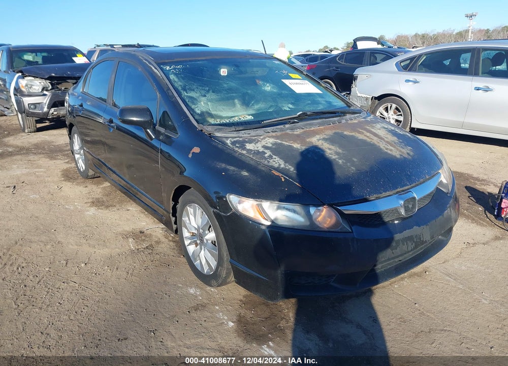 2010 HONDA CIVIC EX-L VIN: 2HGFA1F92AH506480