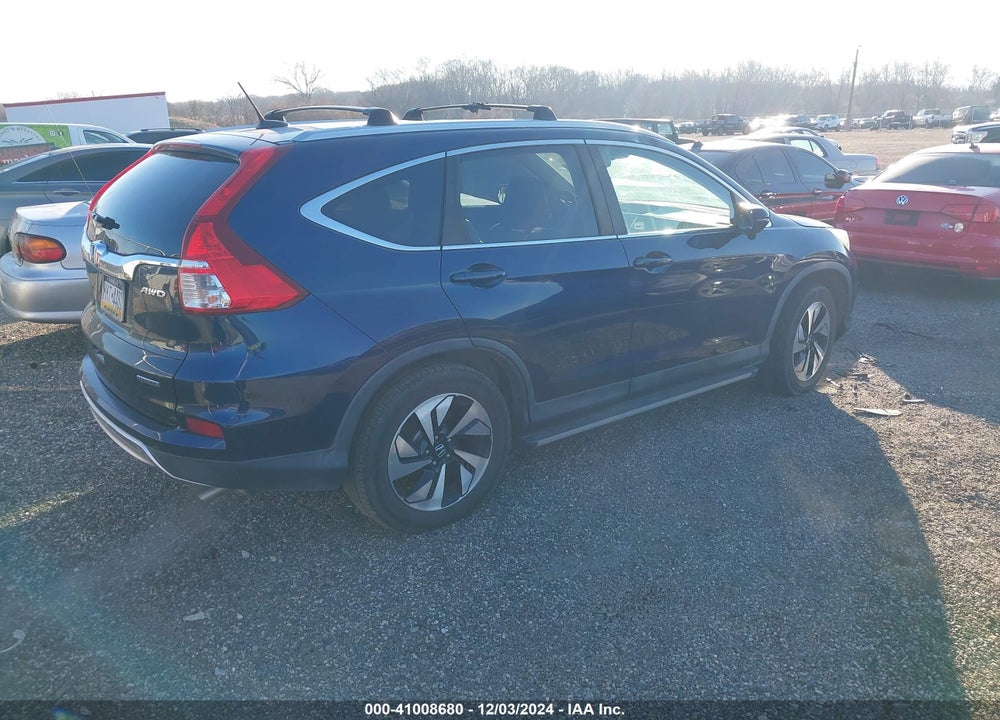 2016 HONDA CR-V TOURING VIN: 5J6RM4H90GL043035