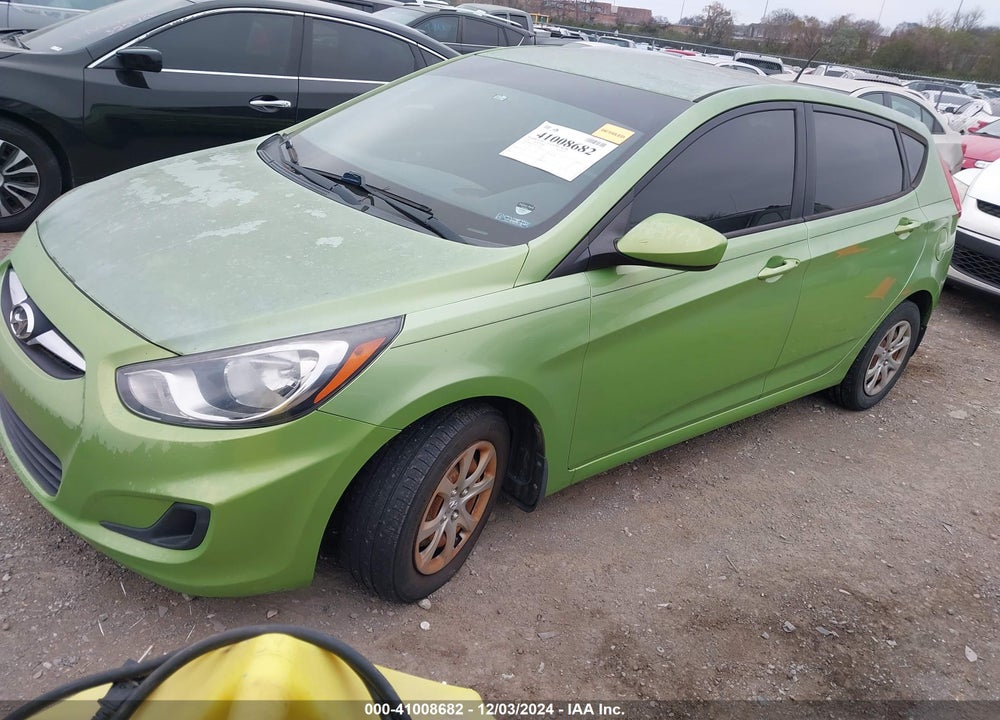 2012 HYUNDAI ACCENT GS VIN: KMHCT5AE0CU025873