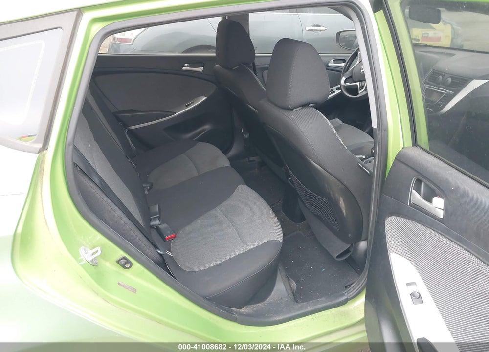 2012 HYUNDAI ACCENT GS VIN: KMHCT5AE0CU025873