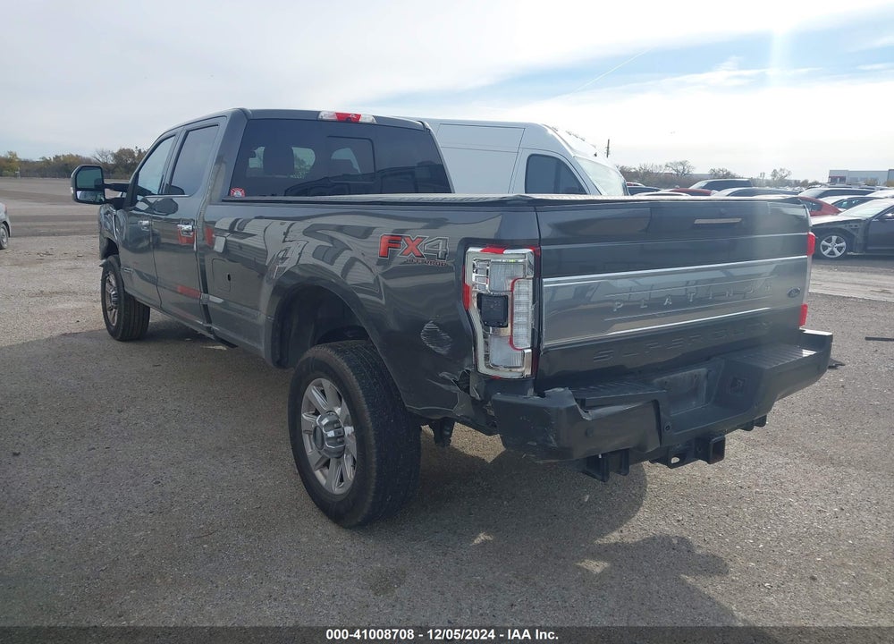 2019 FORD F-350 PLATINUM VIN: 1FT8W3BT2KEE52547