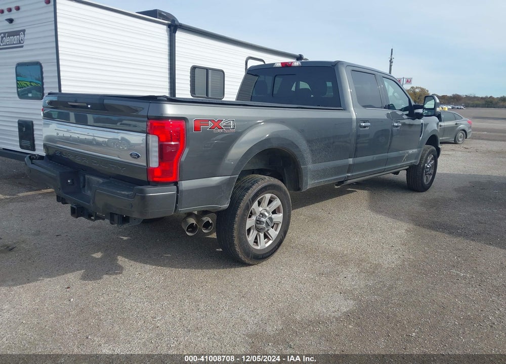 2019 FORD F-350 PLATINUM VIN: 1FT8W3BT2KEE52547